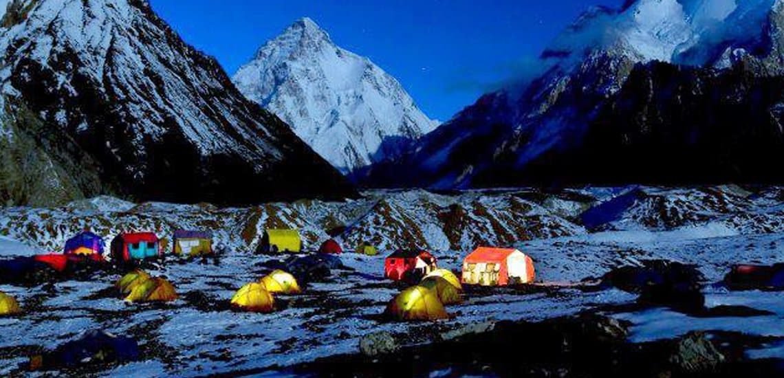 concordia camping at night