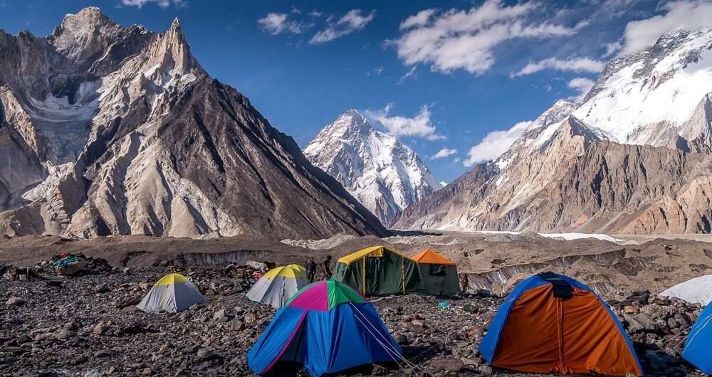 Camping at Concordia