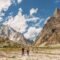 The beautiful Neza Peak during K6 Charakusa Valley Trek