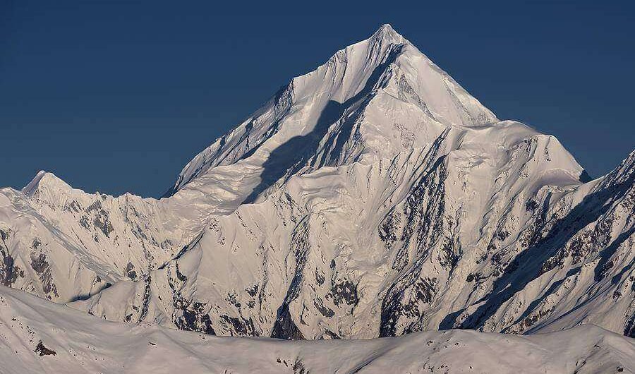 The magnificent Rakaposhi peak standing tall