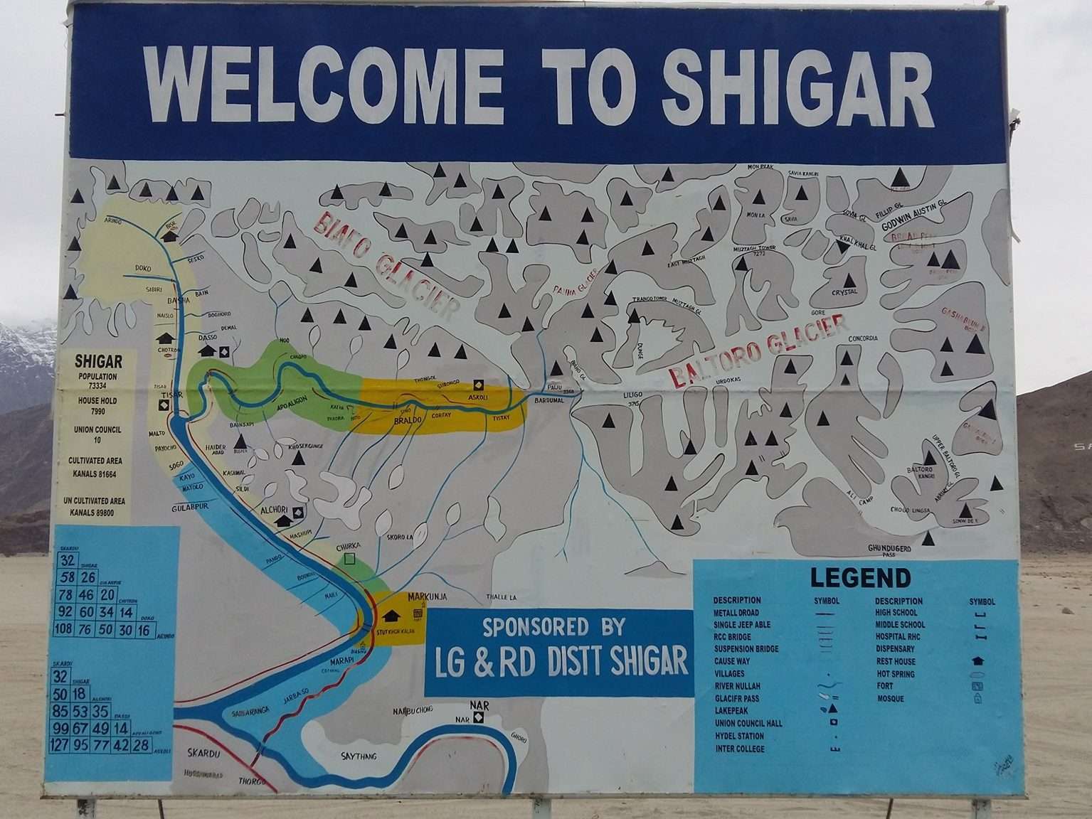 Shigar Tourist Map
Best time to Travel Pakistan. 
When Should I travel to Pakistan?