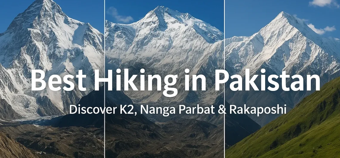 K2, Rakaposhi and Nanga Parbat in one frame.