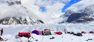 Concordia Campsite, during K2 base camp trek