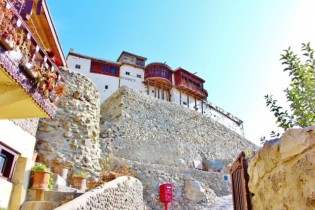 Baltit Fort dominating Karimabad skyline Hunza Valley