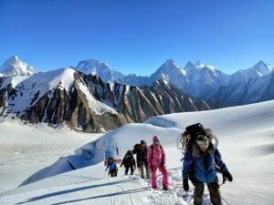 Panoramic view from Ghandoghoro Pass