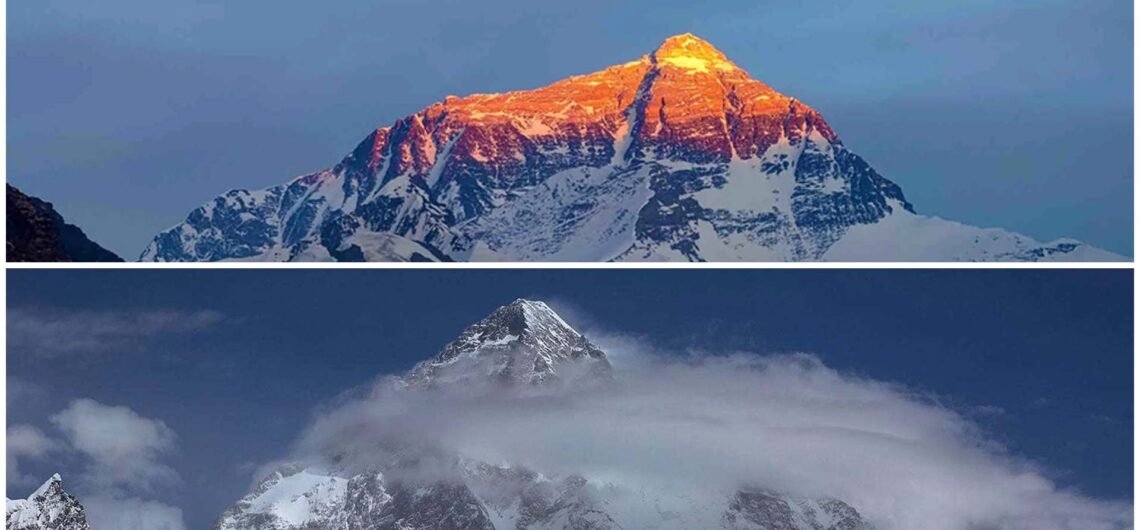 Comparison between Everest and K2