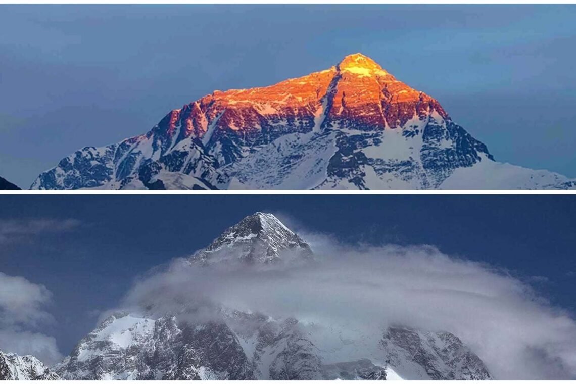 Comparison between Everest and K2